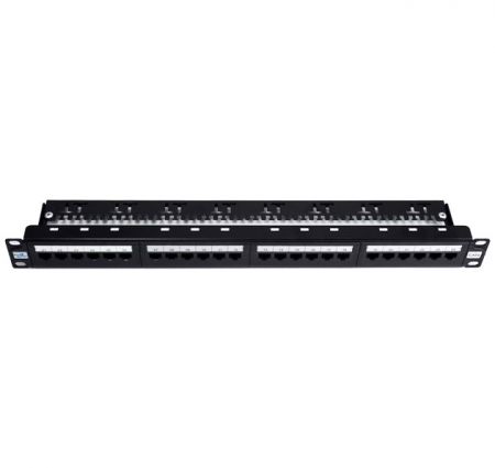 19-INCH 1U Category6 with Real Bar and Cable Tie