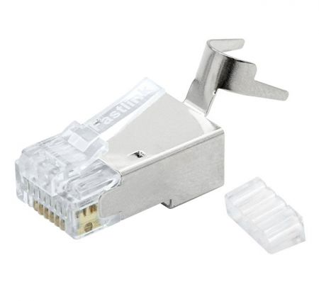 Экранированные модульные разъемы RJ45 Cat 6 для жесткого или многожильного FTP/STP Ethernet кабеля