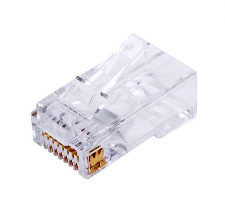 Cat 6 RJ45 UTP Pass Through Connector