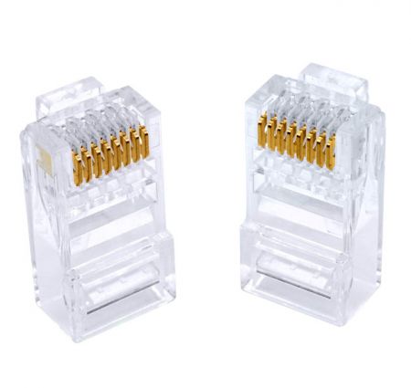 Cat6 RJ45 Ends UTP Network Connector for Solid and Standard Cable