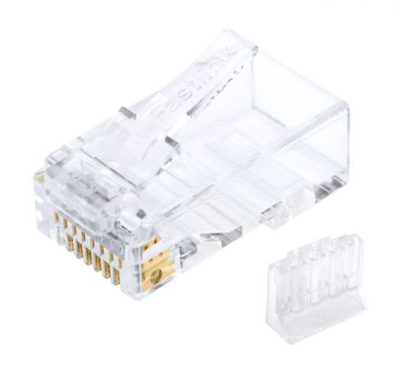 Sambungan Plug RJ45 UTP Jaringan Cat 6 yang Telus dengan Reka Bentuk 2-bahagian - Sambungan Plug RJ45 UTP Jaringan Cat6 yang Telus