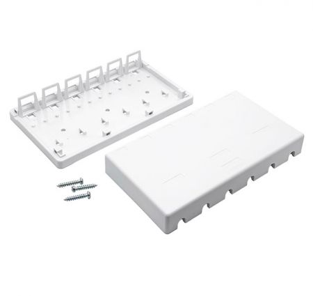 6 Ports Surface Mount Box Internal