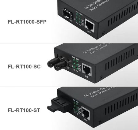 光電轉換器 - Media Converter 10/100/1000Base