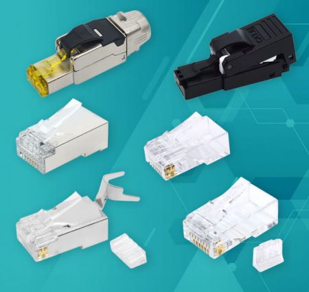 RJ45 Plugs - RJ45 Ethernet Modular Plugs for Network cables