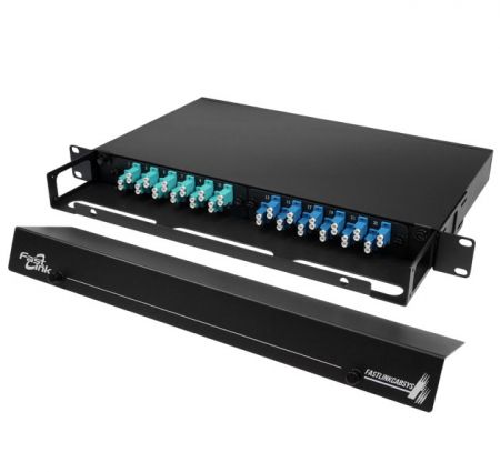 1U LC adapter with maximum capacities up to 48 cores