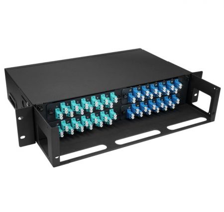 2U LC adapter with maximum capacities up to 96 cores