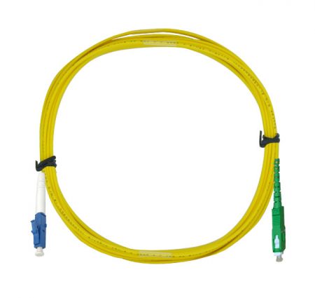 SC/APC-LC單芯光纖跳接線