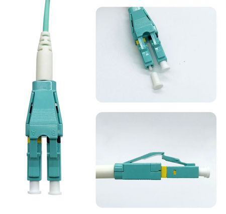 LC Connectors with Switchable Polarity Fiber Patch Cord