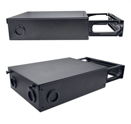 Multiple cable entry ports rubber grommets