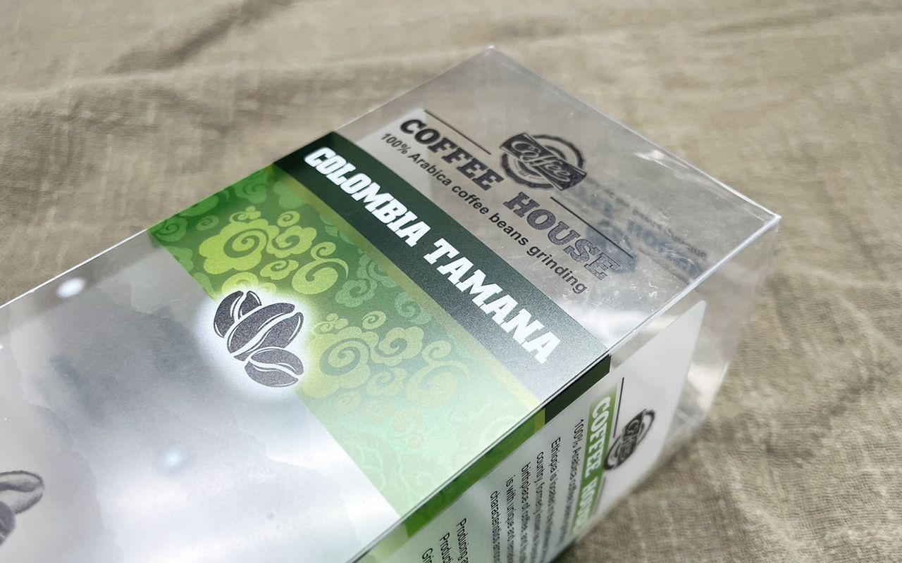 正面印刷的霧面效果