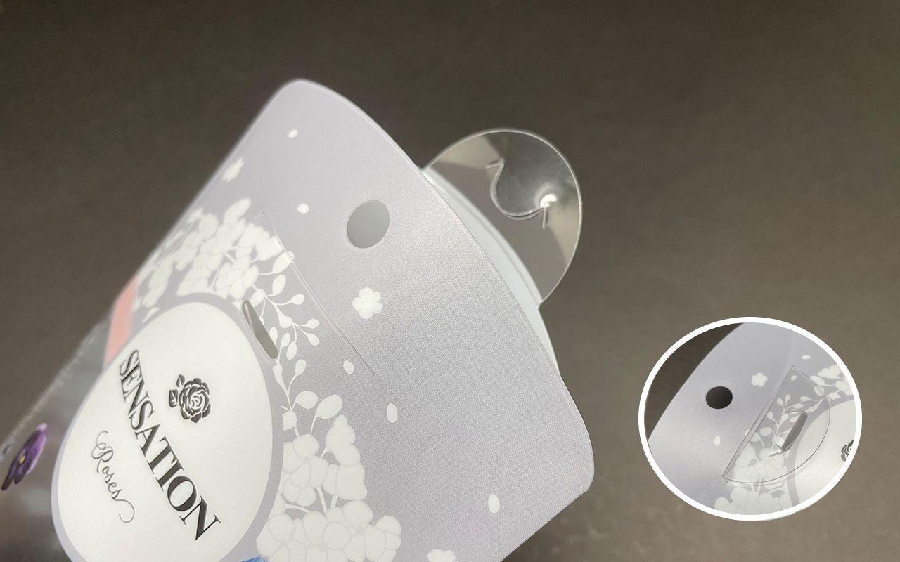 Thiết kế hộp PET hình gối sáng tạo