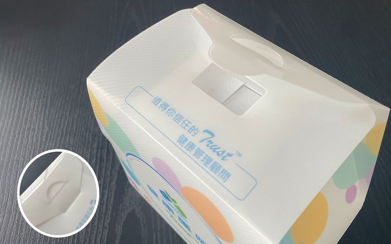 Design semplice e creativo con doppio coperchio