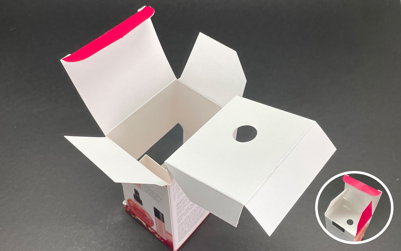 Lớp lót bảo vệ trong hộp thiết kế cho vận chuyển