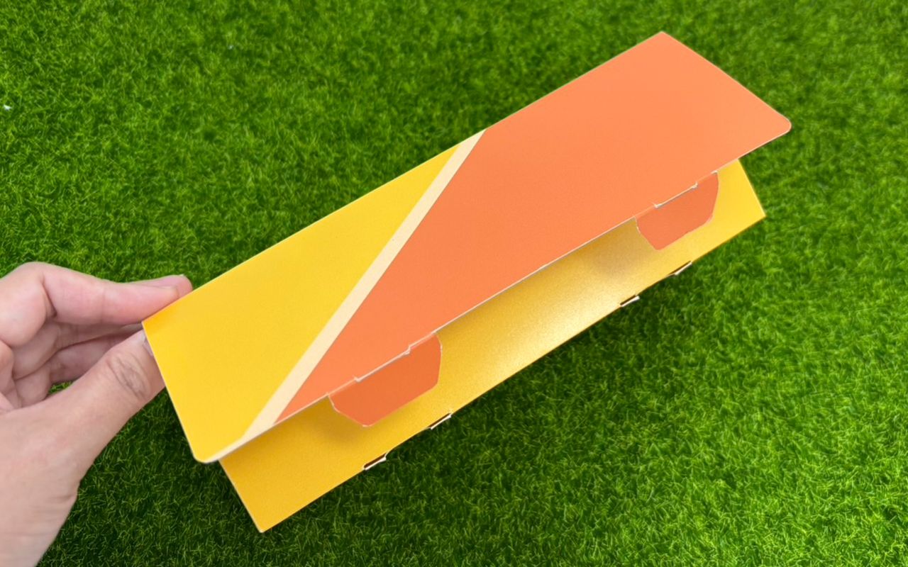 Đóng gói bánh với thiết kế lưỡi và rãnh bền đẹp