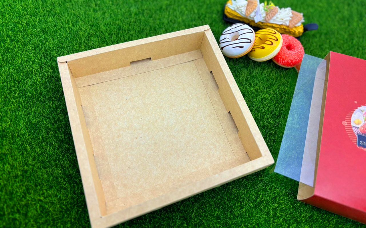 Eco-Friendly Kraft Paper Spice Jar Packaging with Window