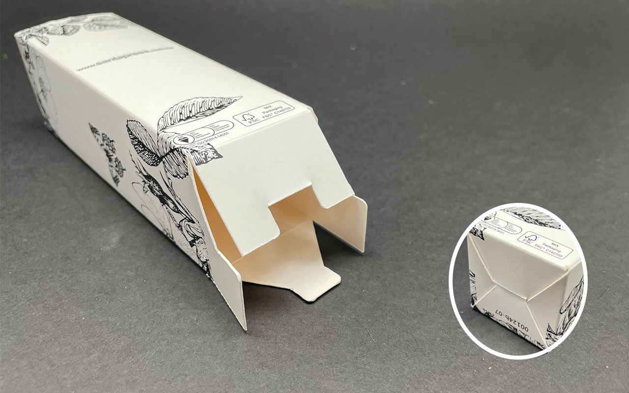 Efficiently Formed Insert Box