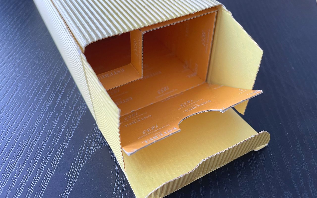 Fodere interne in cartone ondulato personalizzate