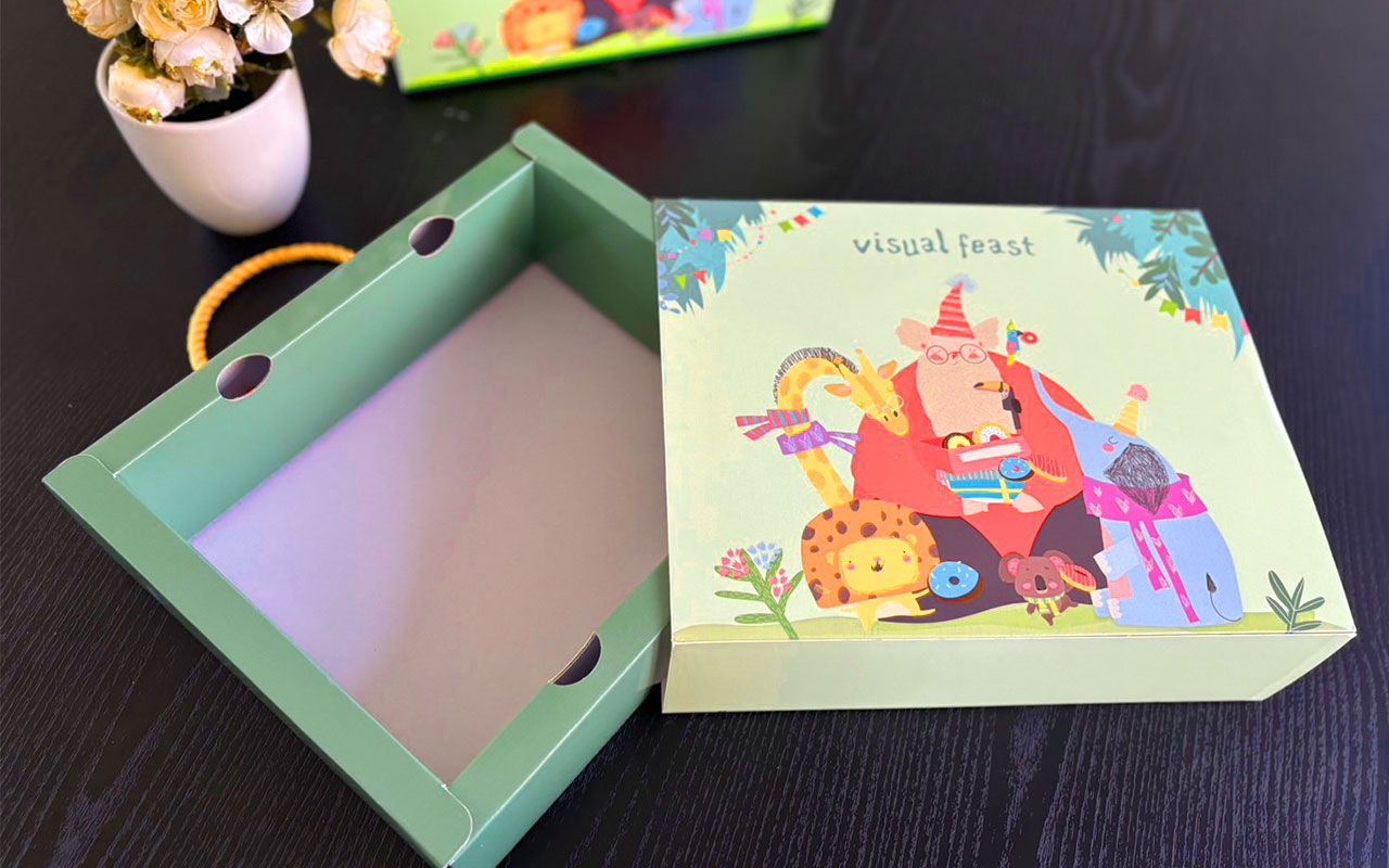 簡単アクセスの引き出しボックスデザイン