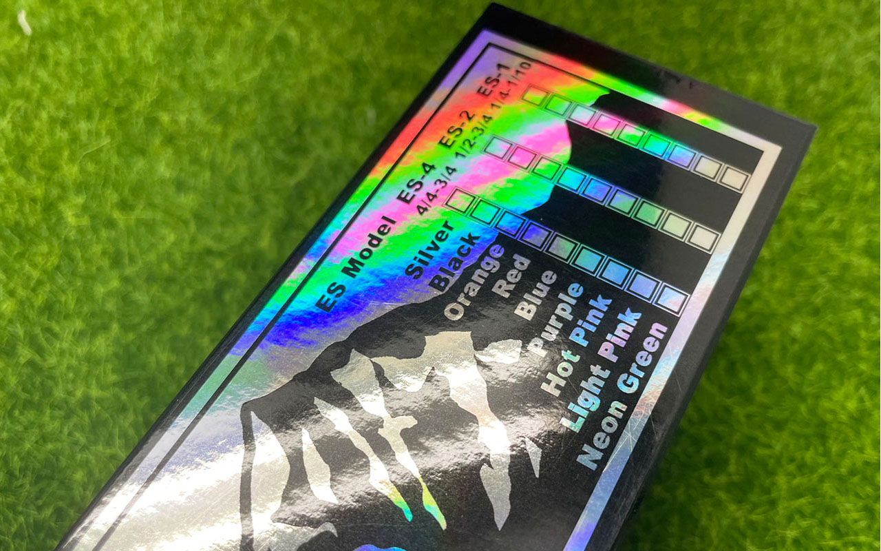 Employing holographic foil paper