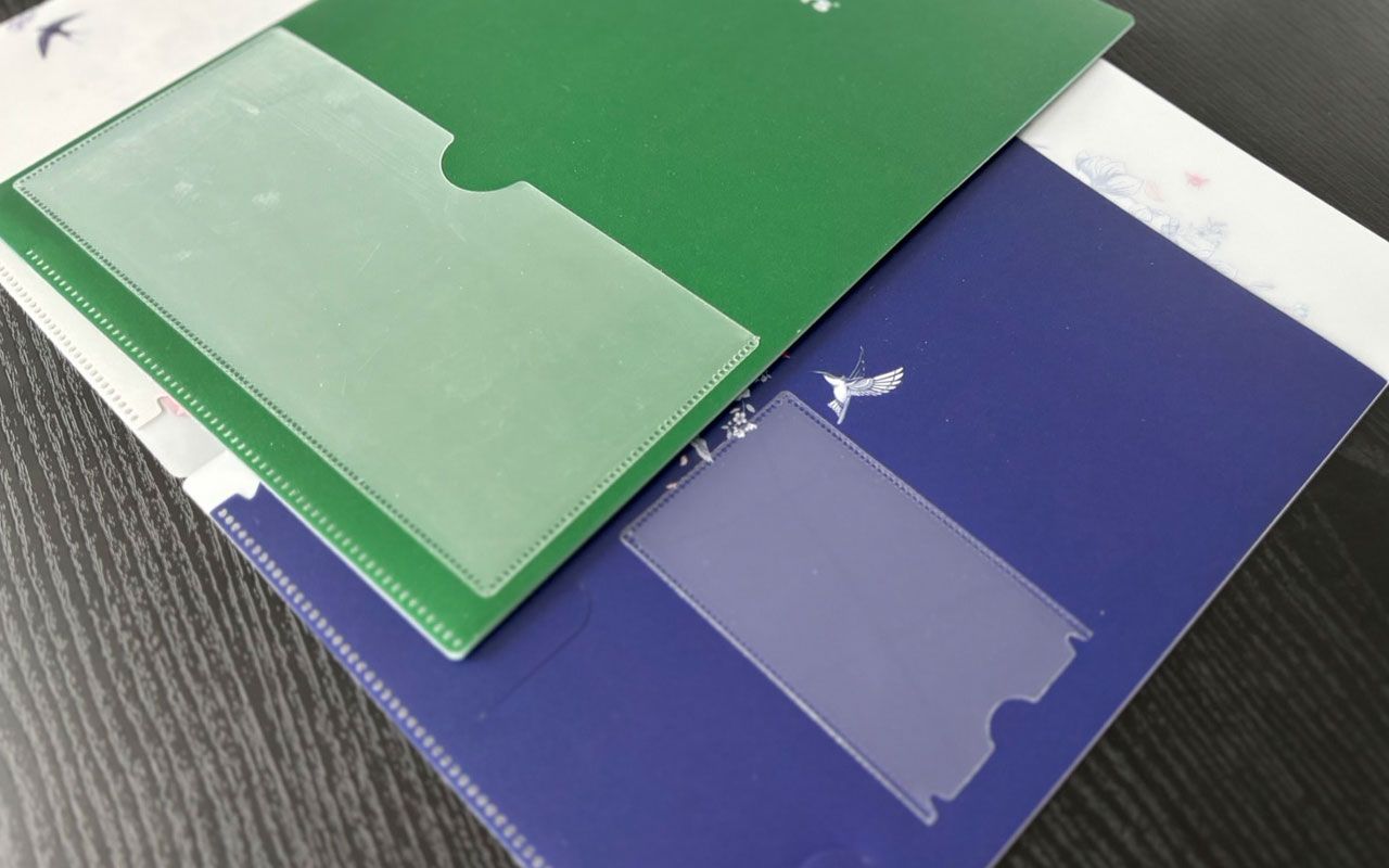 名片袋不只放名片,文宣資料也能放