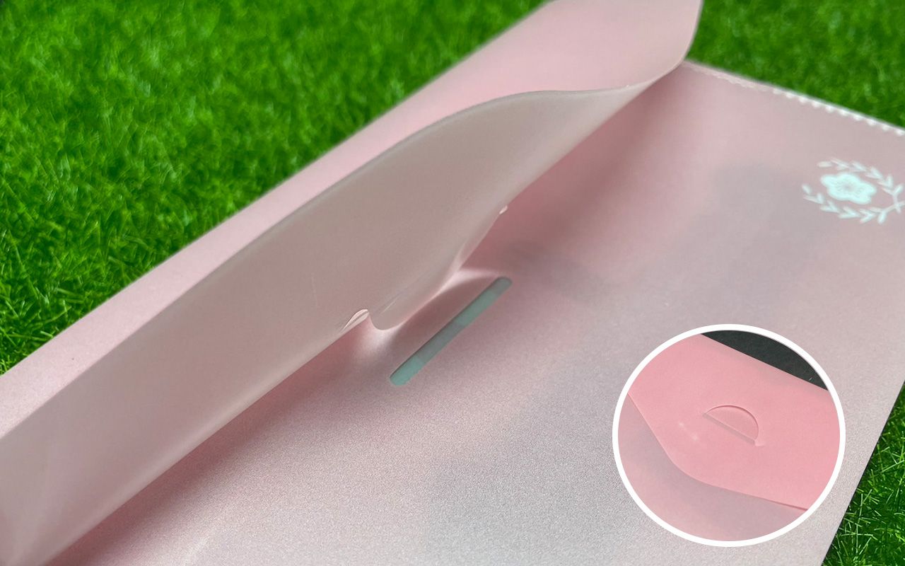 精緻美觀的信封式卡扣