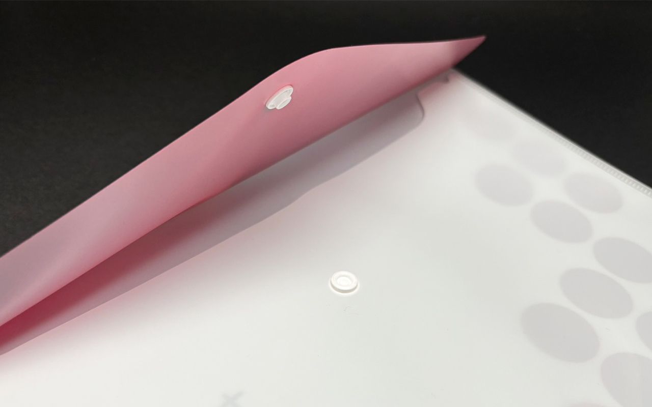 封口鈕扣設計,簡單易用