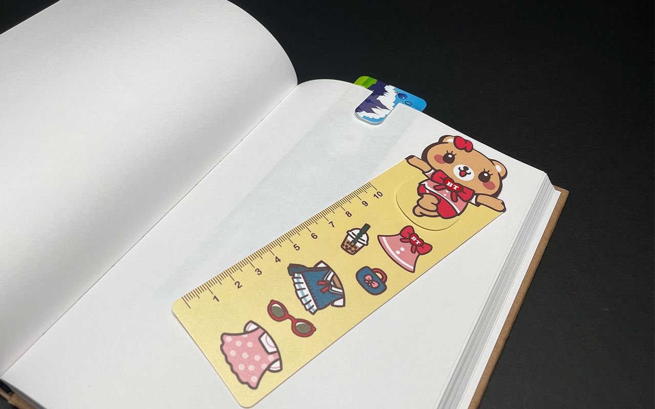 雙用途的廣告尺