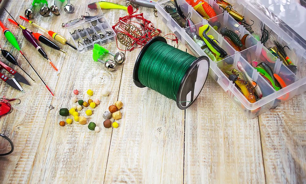 Hộp đóng gói thiết bị câu cá