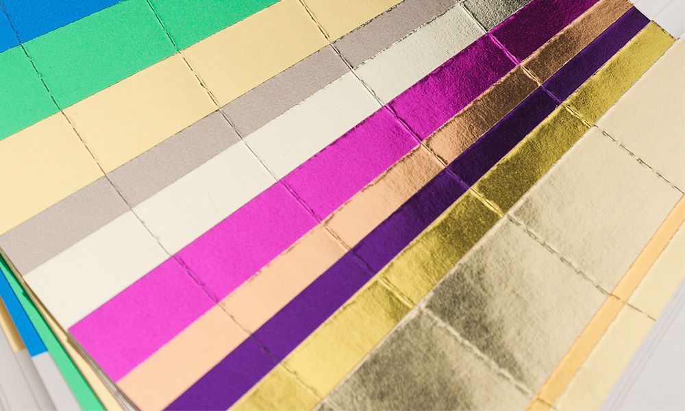 Ampia gamma di colori per stampa a caldo