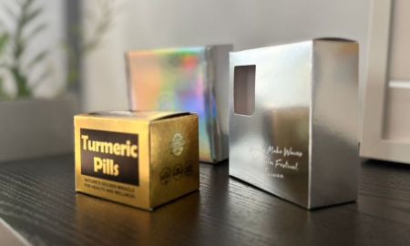 Metallische Folienpapierboxen - Metallische Folienpapierboxen