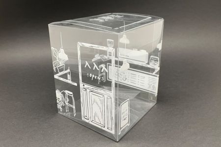 PET Box for Drip Coffee - PET Box for Drip Coffee – Overlook view