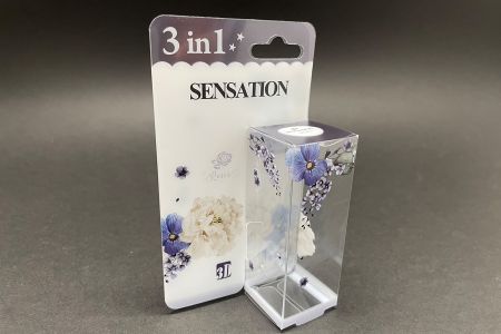 專屬設計護唇膏包裝盒 - 唇膏包裝PET盒正面照