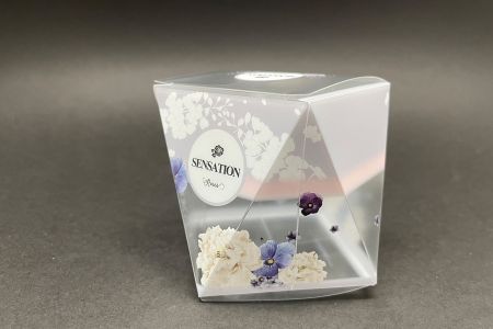 獨家設計特殊造形包裝盒 - 護膚產品PET盒正面照