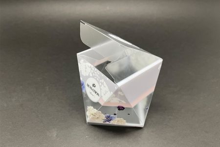 Hộp PET chăm sóc da - Nắp trên mở