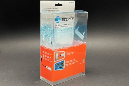 Scatole in plastica PET per dispositivo elettronico - Scatola in plastica PET per dispositivo elettronico - Fronte