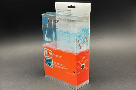 PET-Kunststoffbox für elektronische Geräte - Vorderseite