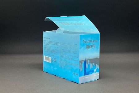保養品包裝盒舌扣設計