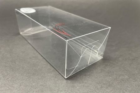 PET doboz akasztóval - Alsó kijelző