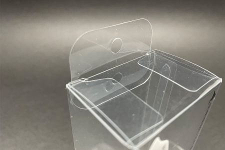Caja PET con gancho - Función de colgar