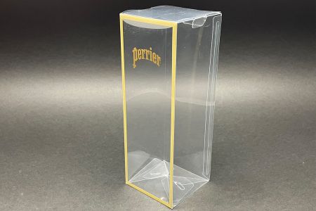 Automatikus záras alsó PET doboz - Elölnézet