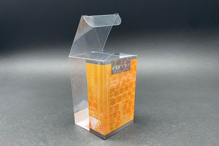 スキンケアボディオイルPET透明ボックス