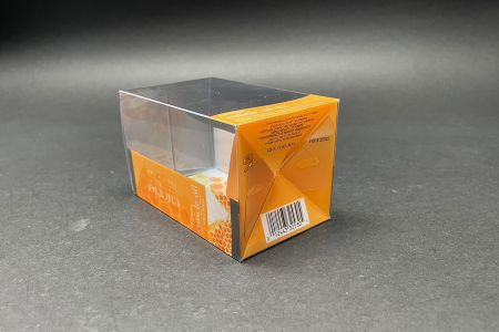 スキンケアボディオイルPET透明ボックス