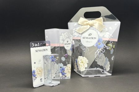 藍色花卉系列包裝客製