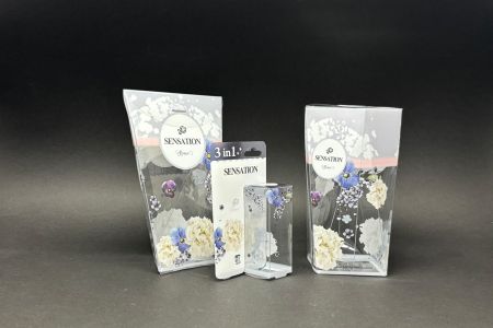 藍色花卉系列包裝客製