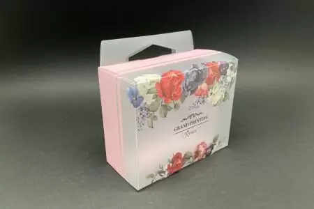 彩妝品霧面包裝盒UV印刷 - PP塑膠包裝盒-磨砂霧面盒正面照