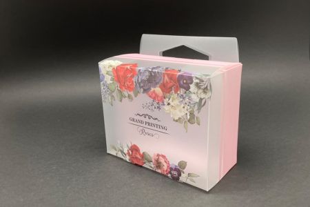 Frosted PP Kunststoffverpackungsbox–Vorderseite02