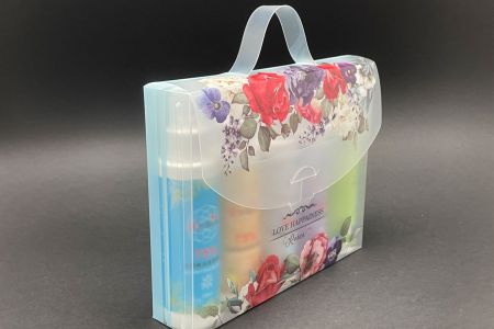 Caixa de Presente de Plástico PP - Exibição do produto