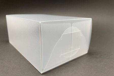 Caja de plástico transparente hecha de polipropileno - Fondo de bloqueo Greenleaf