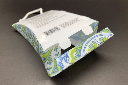 PP Kunststoffbox für Duschhaube - Verschluss