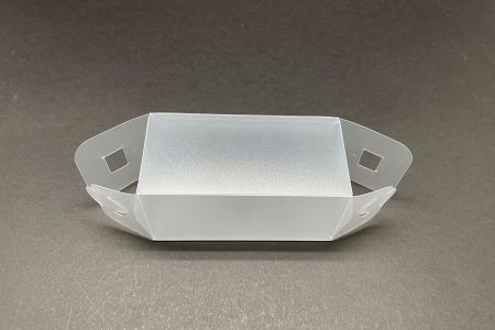 Cajas de embalaje de plástico PP esmerilado - Característica